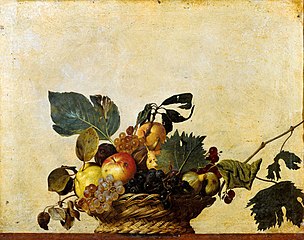 Basket of Fruit by Caravaggio